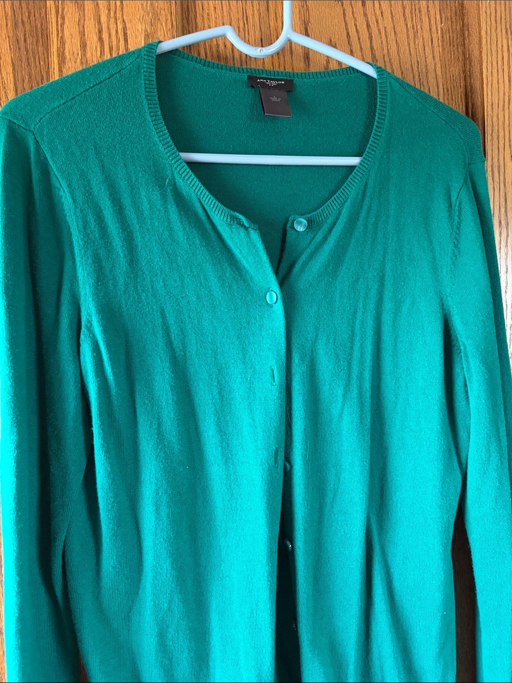 Ann Taylor Emerald Cardigan